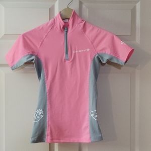 NWT Lavacore Thermal Protection UPF 50+ Short-Sleeve Fleece Lined Swim Top Sz 2